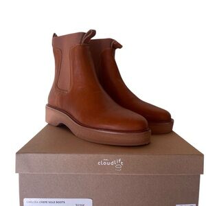 Madewell Brown Chelsea Ankle Boots